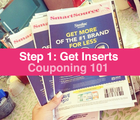 Couponing 101 Inserts