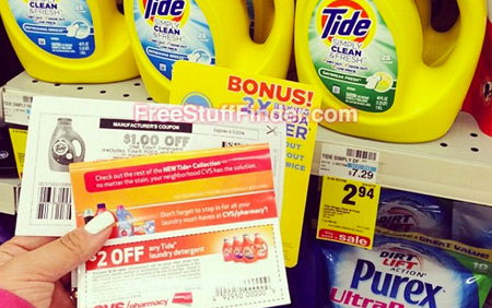 How to stack coupons example